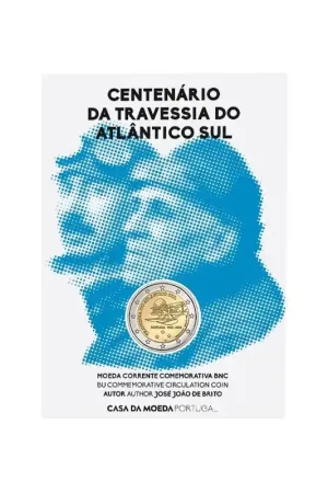 2 euro Portugal 2022 'Oversteek Atlantische Oceaan' Bu in blister Darmowa dostawa