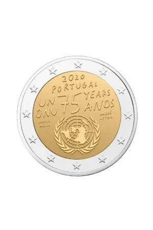 Oferta 2 euro Portugal 2020 Verenigde Naties Unc