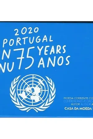 Tylko dziś 2 euro Portugal 2020 Verenigde Naties Proof
