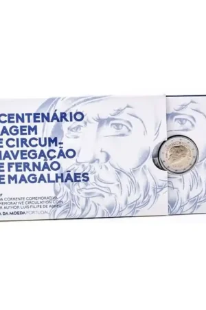 2 euro Portugal 2019 Ferdinand Magellan Proof in blister Wysoka jakość