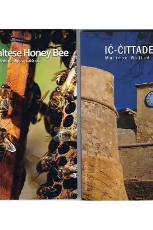 Niska cena 2 euro Malta 2024 'Honing bij & Cittadella Gozo' in blister