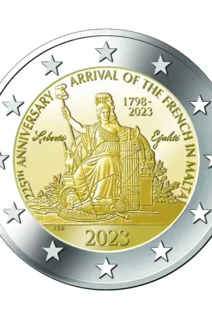 2 euro Malta 2023 'Napoleon Bonaparte' Unc Niska cena