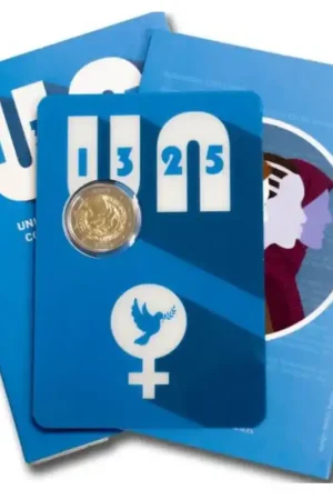 2 euro Malta 2022 'Vrouwen ,vrede en veiligheid' in blister Maximaal 1 per klant Bezpieczna płatność