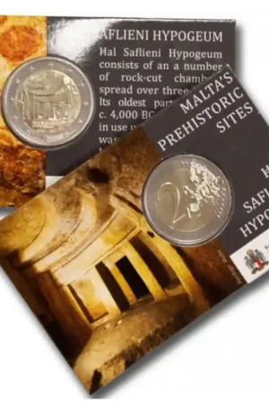 2 euro Malta 2022 'Tempel Hal Saflieni Hypogeum' in coincard Zamów teraz