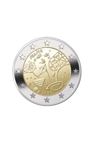 2 Euro Malta 2020 'Games'Unc Premium