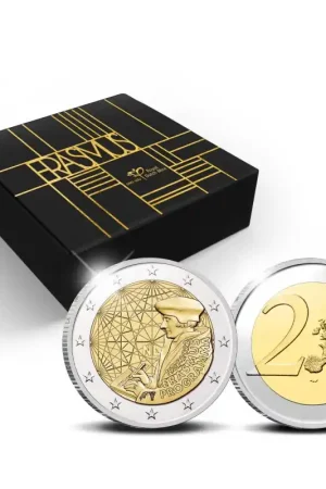 Zamów teraz 2 Euro Nederland2022 'Erasmus-programma' Proof