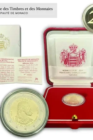 2 euro Monaco 2024 'Karel V' Proof Najlepsza cena