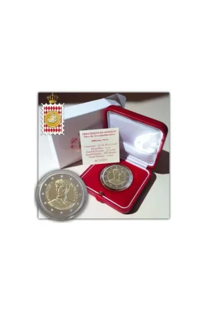 2 euro Monaco 2019 2 Prins Honoré V Proof Nowość