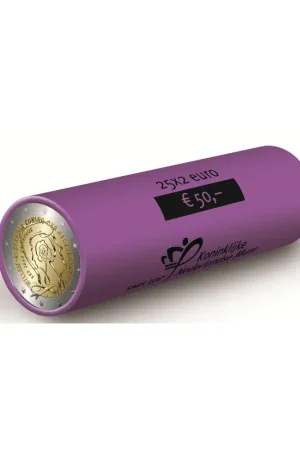 Tylko dziś 2 euro Nederland 2013 200 jaar Koninkrijk rol van 25 stuks
