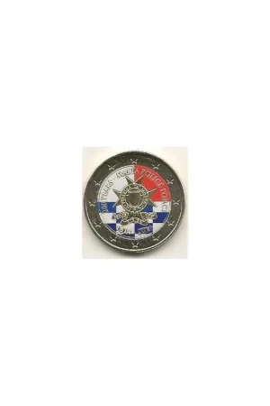 Oferta 2 Euro Malta 2014 200 jaar politie van Malta Gekleurd 232/4