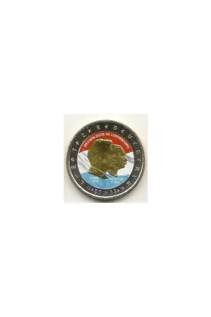 Popularny 2 Euro Luxemburg 2005 Henri & AdolpheGekleurd 007/3