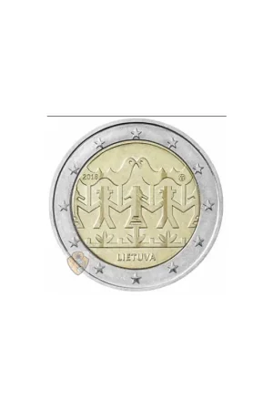 2 Euro Litouwen 2018 Zang en dansfestival unc Tylko dziś