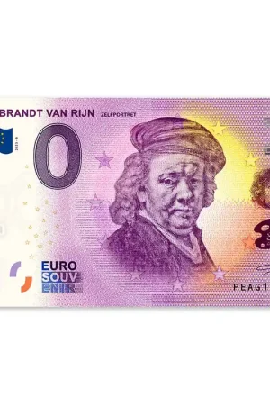 Ekspresowa dostawa 0 Euro Biljet Rembrandt - Zelfportret