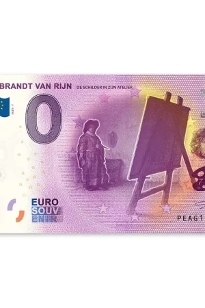 0 Euro Biljet Rembrandt - Atelier Darmowa dostawa
