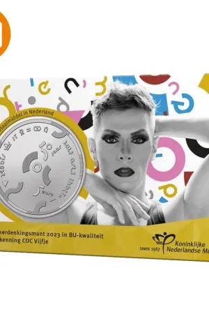 50 jaar erkenning COC Vijfje 2023 BU-kwaliteit in coincard Wysoka jakość