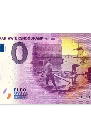 Oferta limitowana 0 Euro Biljet Watersnood
