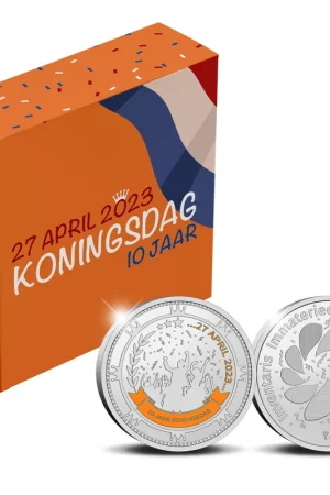 10 jaar Koningsdag Zilver 1 ounce Autentyczny