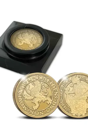 Officiele Herslag Leeuwendaalder 2023 Goud 2 ounce Tani