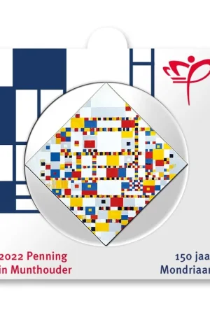 Premium Munthouder 150 jaar Piet Mondriaan