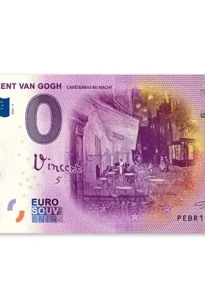 Bezpieczna płatność 0 Euro Biljet Van Gogh - Cafeterras bij Nacht