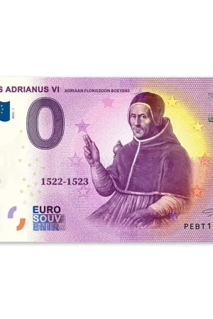Oferta limitowana 0 Euro Biljet Paus Adrianus VI