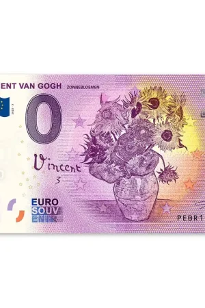 Ekspresowa dostawa 0 Euro Biljet Van Gogh - Zonnebloemen