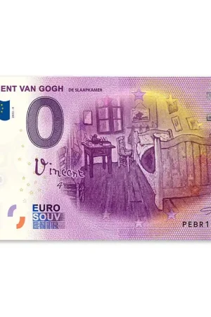 0 Euro Biljet Van Gogh - De Slaapkamer Promocja