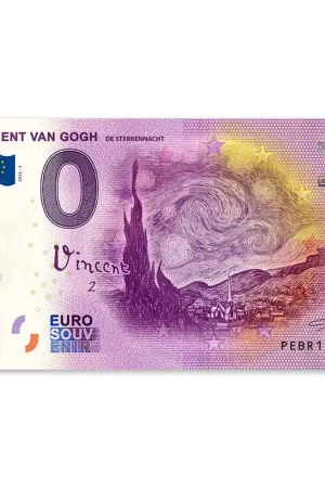 Szybka dostawa 0 Euro Biljet Van Gogh - Sterrennacht
