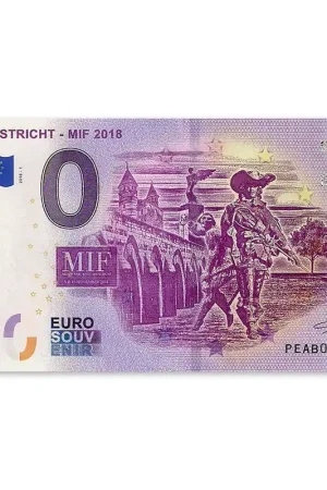 0 Euro Biljet MIF Maastricht 2018 Popularny