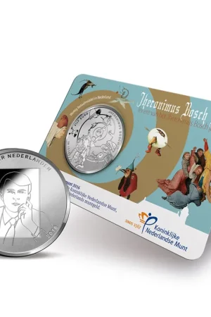 Zamów teraz 5 Euro 2016 Jeroen Bosch UNC Coincard