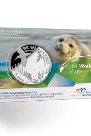 5 Euro 2016 Waddenzee UNC Coincard Oferta