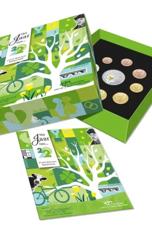 Oryginalny Jaarset Nederland 2022 Proof-kwaliteit