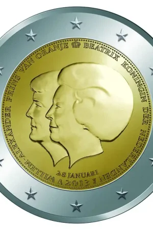 Wysoka jakość Nederland 2 Euro Dubbelportret 2013