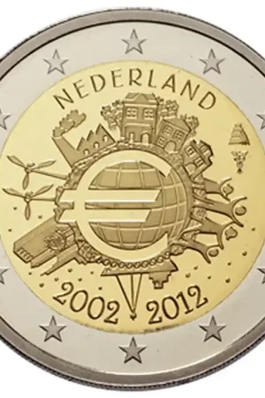 Ekspresowa dostawa 2 Euro 2012 - 10 Jaar Euro UNC