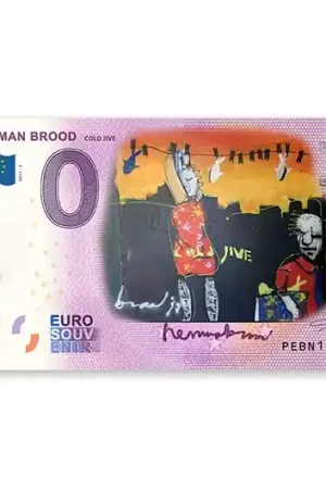 Najlepsza cena 0 Euro Biljet Herman Brood - Cold Jive - Kleur