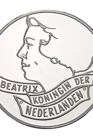 Zwrot pieniędzy 50 Gulden 1994 Verdrag van Maastricht Proof