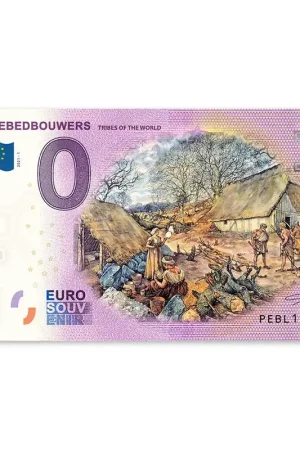 Wyprzedaż 0 Euro Biljet Hunebedbouwers - Kleur