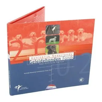 Oryginalny Jaarset Nederland euromunten 2002 BU