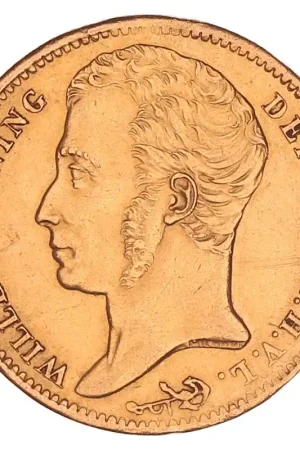 Gouden 10 Gulden Willem I 1824 B Pr Tani