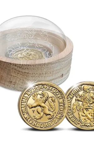 Oryginalny Officiele Herslag Leeuwendaalder 2021 Goud 1 ounce