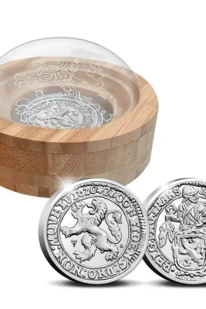 Oferta Officiele Herslag Leeuwendaalder 2021 Zilver - Piedfort editie