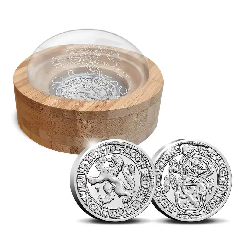 Oferta Officiele Herslag Leeuwendaalder 2021 Zilver - Piedfort editie