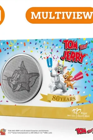 80 jaar Tom en Jerry multiview penning in coincard Wysoka jakość