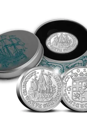 Zamów teraz Officiele Herslag Scheepjesschelling 2021 Zilver 2 ounce