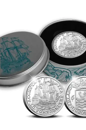 Officiele Herslag Scheepjesschelling 2022 Zilver 2 ounce Bezpieczna płatność