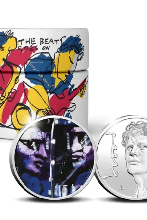 Herman Brood penning Zilver 1 ounce met kleur Niska cena