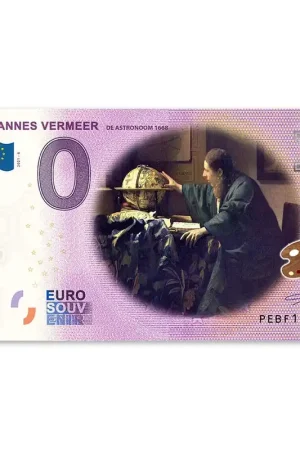 0 Euro Biljet De Astronoom - Kleur Wysoka jakość