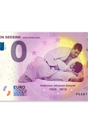 0 Euro Biljet Anton Geesink Rabat