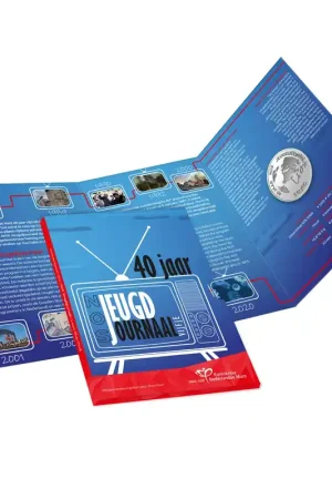 NOS Jeugdjournaal Vijfje 2021 Zilver Proof Rabat