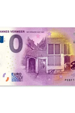0 Euro Biljet Het Straatje Autentyczny